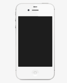 Iphone 5 Png White - Iphone 4s Siri Funny, Transparent Png, Transparent PNG