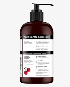 Back Of Shampoo Apothecare Essentials™ The Booster - Apothecare Essentials The Booster Shampoo, HD Png Download, Transparent PNG