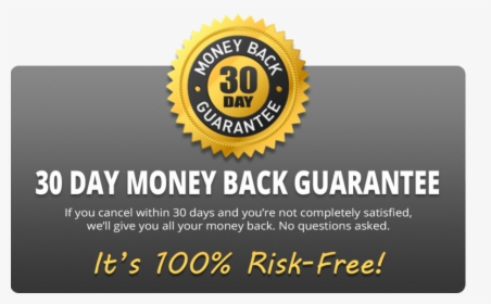 30 Day Money Back Guarantee Png, Transparent Png, Transparent PNG