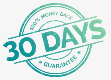 100% Money Back Guarantee Badge - Circle, HD Png Download, Transparent PNG