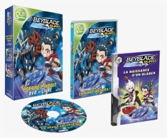 Beyblade 3d Coffretdvd Livre, HD Png Download, Transparent PNG