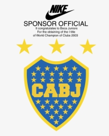 Club Atletico Boca Juniors Logo Png Transparent - Vectorizado Logo De Boca Juniors, Png Download, Transparent PNG
