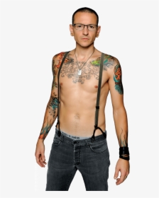 Chester Bennington Standing - Chester Bennington Arm Tattoo, HD Png Download, Transparent PNG