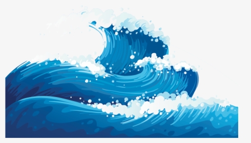 Wind Wave Clip Art - Waves Clipart Png, Transparent Png, Transparent PNG
