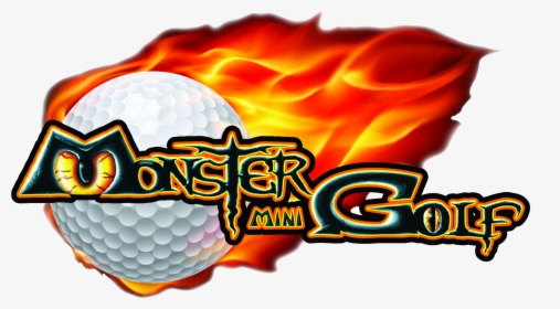 Mini Golf Logo Png - Monster Minigolf Orange Ct, Transparent Png, Transparent PNG