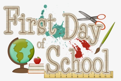 First Day Of School Drawing Clip Art - 1st Day Of School 2018 2019, HD Png Download, Transparent PNG