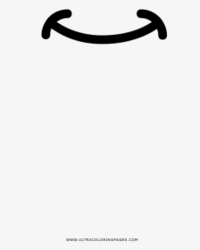 Boca Página Para Colorear, HD Png Download, Transparent PNG