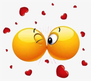 Beso En La Boca - Passionate Kiss Kiss Emoji, HD Png Download, Transparent PNG