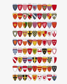 File - Charles - Coat Of Arms Medieval England, HD Png Download, Transparent PNG