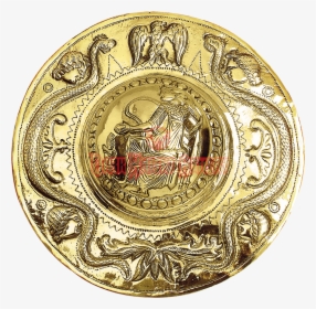 Roman Shields , Png Download - Brass Embossed Shield Boss, Transparent Png, Transparent PNG