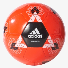 Balon Adidas Starlancer V Naranja   Class Lazyload - Blue Adidas Soccer Ball, HD Png Download, Transparent PNG