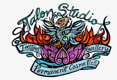 Talon Studio Tattoo - Graphic Design, HD Png Download, Transparent PNG