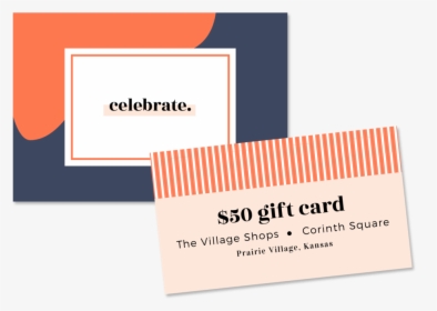 Giftcards-corinth Square Prairie Village Kansas - Graphic Design, HD Png Download, Transparent PNG