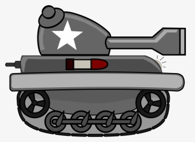 Cartoon Tank Clip Arts - Cartoon Tank Clipart, HD Png Download, Transparent PNG