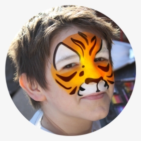 Paint A Tiger Face, HD Png Download, Transparent PNG
