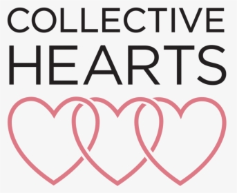 Collective Hearts Logo 702blk - Heart, HD Png Download, Transparent PNG