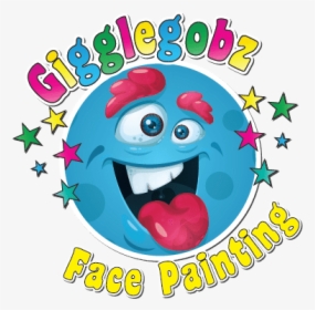Gigglegobz Face Painting - Smiley, HD Png Download, Transparent PNG