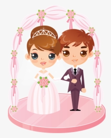 Boda Png Ternurita Pinterest Wedding Decoupage Bodapng - Cartoon Wedding Png, Transparent Png, Transparent PNG