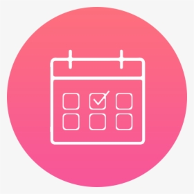 Pink Icon Date Png, Transparent Png, Transparent PNG