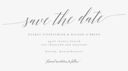 Clip Art Save The Date Pics - Save The Date Png, Transparent Png, Transparent PNG