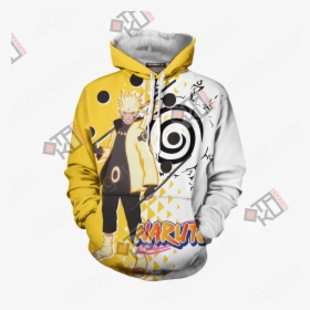 Naruto Uzumaki Naruto New Unisex 3d Hoodie - Anime Cool Hoodie Designs, HD Png Download, Transparent PNG
