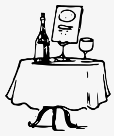 Fancy Dinner Table Clipart - Table Of Contents Cartoon, HD Png Download, Transparent PNG