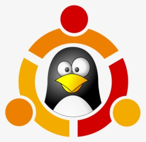 Transparent Linux Penguin Png - Ubuntu Linux Logo Png, Png Download, Transparent PNG