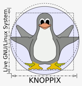 Knoppix Linux Logo, HD Png Download, Transparent PNG