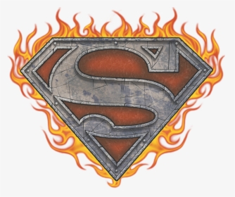 Product Image Alt - Superman Symbol On Fire, HD Png Download, Transparent PNG