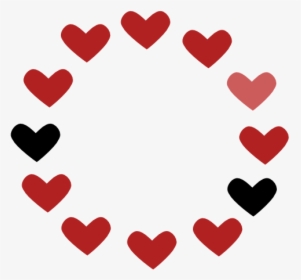 Encircled Love Heart Firebrick Marriage Equality I - White Heart Circle Png, Transparent Png, Transparent PNG