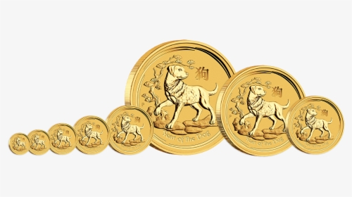 Year Of The Dog Gold Coin, HD Png Download, Transparent PNG