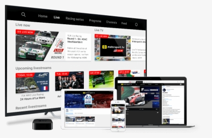 Transparent Watch Tv Png - Smasung Tv Motorsports Tv App, Png Download, Transparent PNG