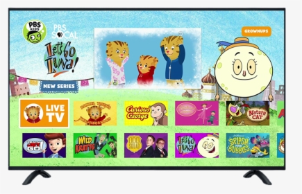 Ipad With Pbs Socal On Screen - Pbs Kids, HD Png Download, Transparent PNG