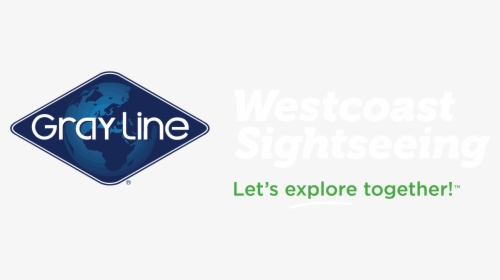 Wcss Grayline Logo On Blue Colour - Gray Line, HD Png Download, Transparent PNG
