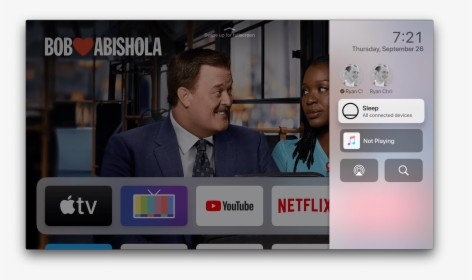 Control Center Makes Its Apple Tv Debut - Netflix, HD Png Download, Transparent PNG