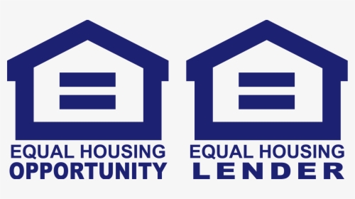 Equal Housing Lender Png - Equal Housing Opportunity Logo Blue, Transparent Png, Transparent PNG