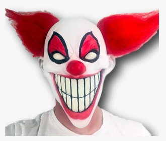 Glow In The Dark Clown - Scary Clown Mask, HD Png Download, Transparent PNG