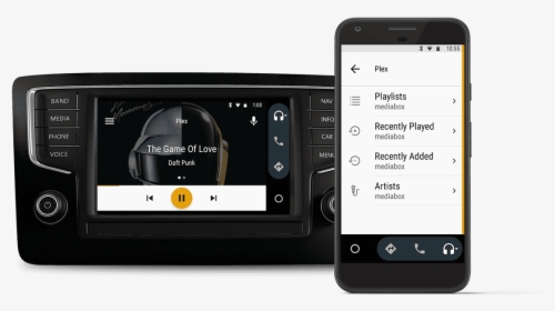 Plex Android Auto, HD Png Download, Transparent PNG
