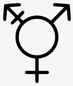 Transgender Shemale Sexual Identity Sex Gender - Transgender Icon Png, Transparent Png, Transparent PNG