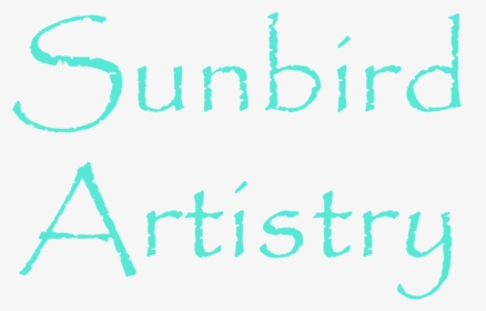 Sunbird Artistry Logo - Calligraphy, HD Png Download, Transparent PNG