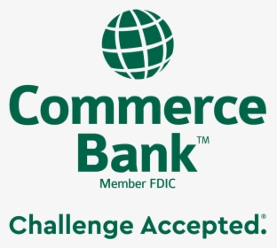2018 Cb Ca Green 342 Stacked - Commerce Bank, HD Png Download, Transparent PNG