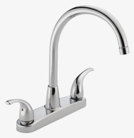 P299568lf-b1 - Delta Kitchen Faucet High Arc Two Handle, HD Png Download, Transparent PNG