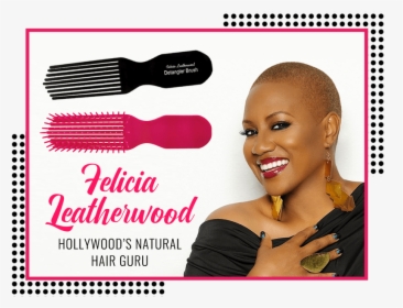 Felicia With Brush - Felicia Leatherwood, HD Png Download, Transparent PNG