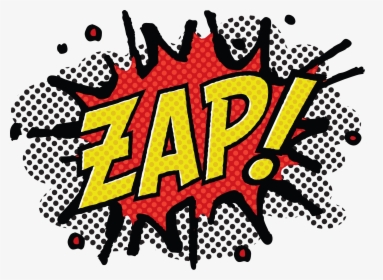 Zap Batman Message Cartoon - Illustration, HD Png Download, Transparent PNG