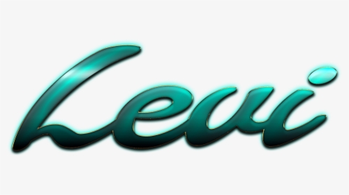 Levi Name Logo Png - Levi In Bubble Letters, Transparent Png, Transparent PNG