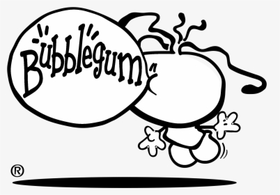 Bubblegum Logo Black And White - Bubblegum Logo, HD Png Download, Transparent PNG