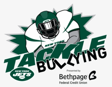 Tackle Bullying - New - Ny Jets Stomp Out Bullying, HD Png Download, Transparent PNG