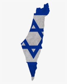 Get Israel Flag Transparent Png Pictures - Map Of Israel Transparent Background, Png Download, Transparent PNG