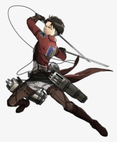 Attack On Titan Levi Attack, HD Png Download, Transparent PNG