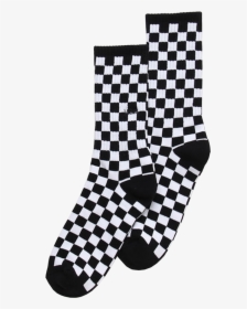 Transparent Checkered Png - Yellow Checkered Vans Socks, Png Download, Transparent PNG